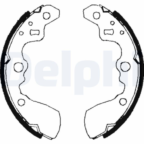 DELPHI Bremsbackensatz LS1710