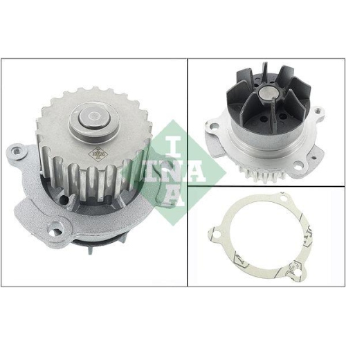 Schaeffler INA Wasserpumpe, Motork&uuml;hlung 538 0742 10