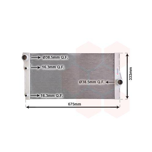 VAN WEZEL K&uuml;hler, Motork&uuml;hlung 06002410