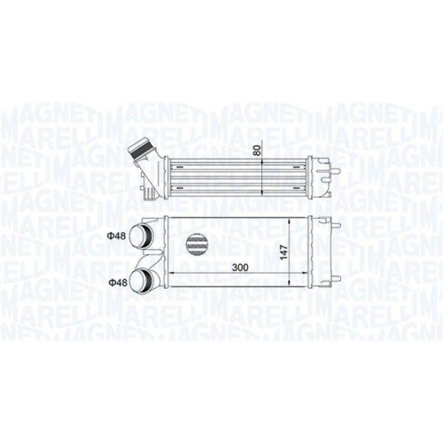 MAGNETI MARELLI Ladeluftk&uuml;hler 351319204670