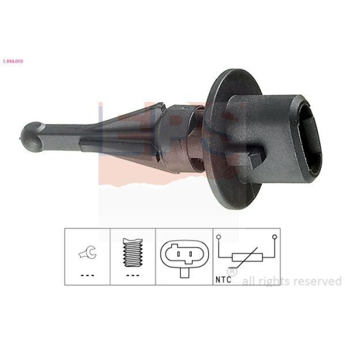 EPS Sensor, Ansauglufttemperatur Made in Italy - OE Equivalent 1.994.010