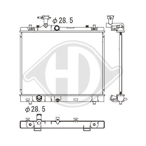 DIEDERICHS K&uuml;hler, Motork&uuml;hlung DIEDERICHS Climate DCM3895