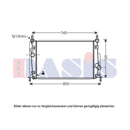 AKS DASIS K&uuml;hler, Motork&uuml;hlung 110073N