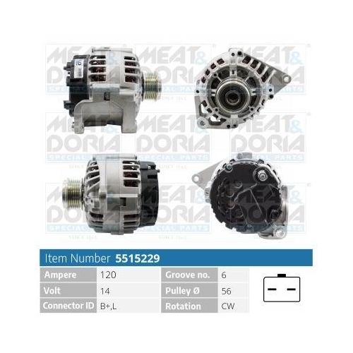 MEAT & DORIA Generator 5515229