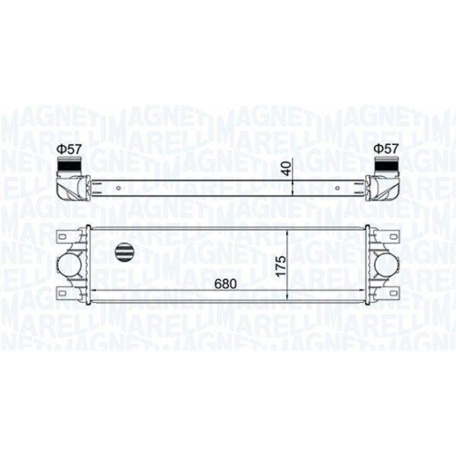 MAGNETI MARELLI Ladeluftk&uuml;hler 351319204780