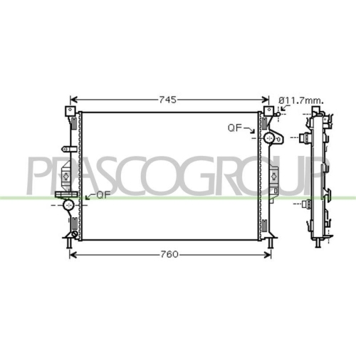 PRASCO K&uuml;hler, Motork&uuml;hlung PrascoSelection FD110R002