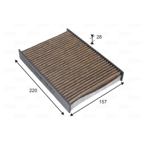 VALEO Filter, Innenraumluft VALEO PROTECT MAX 701034