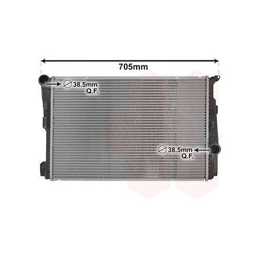 VAN WEZEL K&uuml;hler, Motork&uuml;hlung 06012709