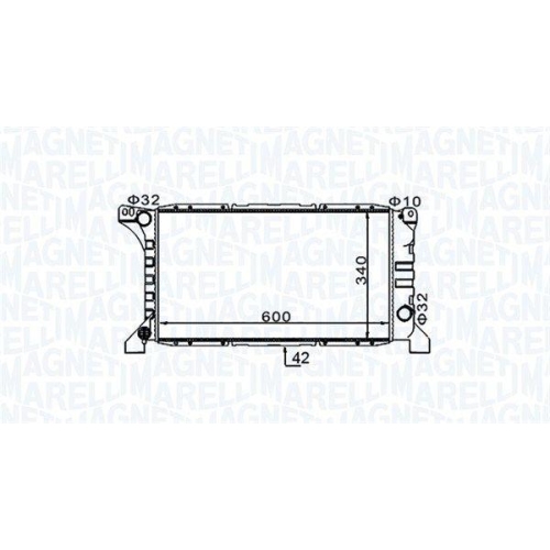 MAGNETI MARELLI K&uuml;hler, Motork&uuml;hlung 350213154200