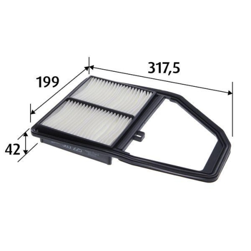 VALEO Luftfilter 585225