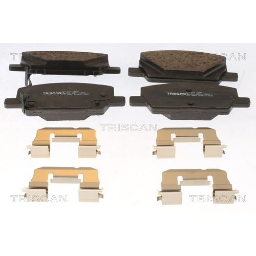 TRISCAN Bremsbelagsatz, Scheibenbremse 8110 24055
