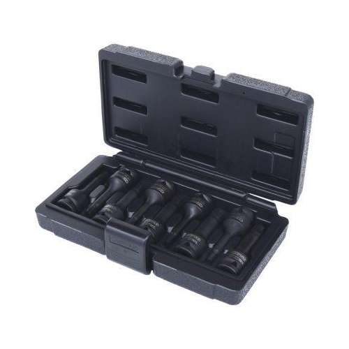1/2 Zoll Kraft-Bit-Stecknuss-Satz f&uuml;r RIBE-Schrauben, 9-tlg KS TOOLS 911.0934