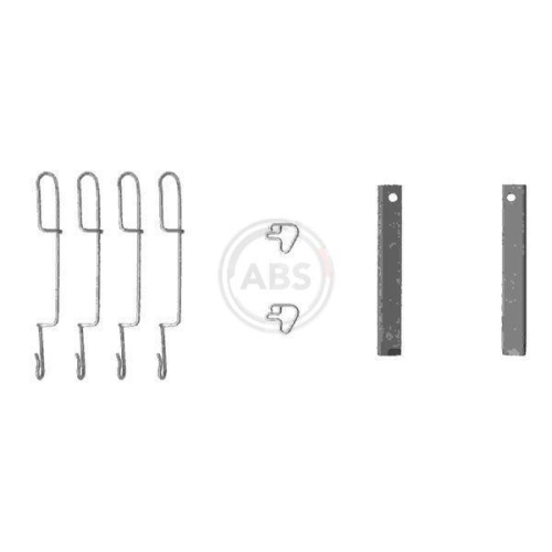 A.B.S. Zubeh&ouml;rsatz, Scheibenbremsbelag 1280Q