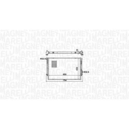 MAGNETI MARELLI K&uuml;hler, Motork&uuml;hlung 350213156200