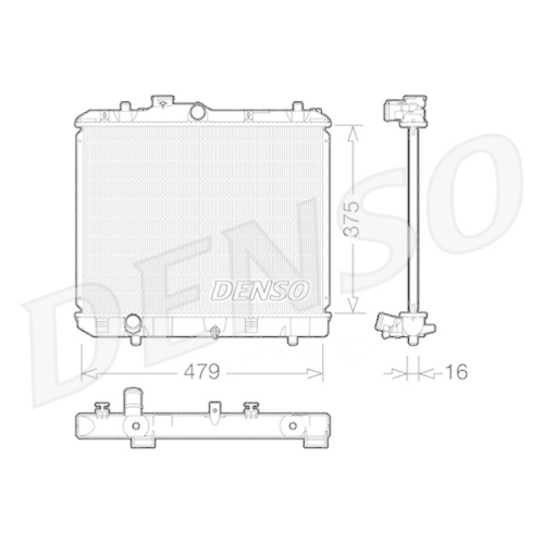 DENSO K&uuml;hler, Motork&uuml;hlung DRM47004