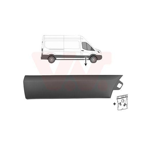 VAN WEZEL Zier-/Schutzleiste, T&uuml;r 1991404