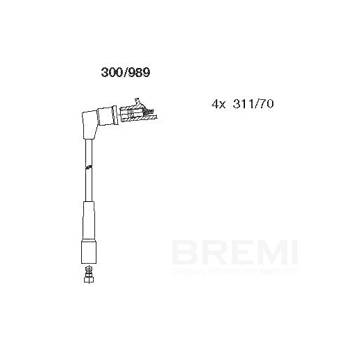 BREMI Z&uuml;ndleitungssatz 300/989
