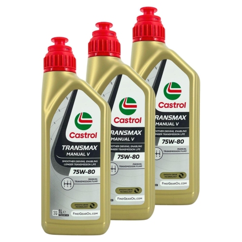 Castrol Transmax Manual V 75W-80 Getriebe&ouml;l API GL-4+ VW Audi 3 Liter