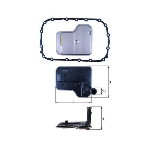 KNECHT Hydraulikfilter, Automatikgetriebe