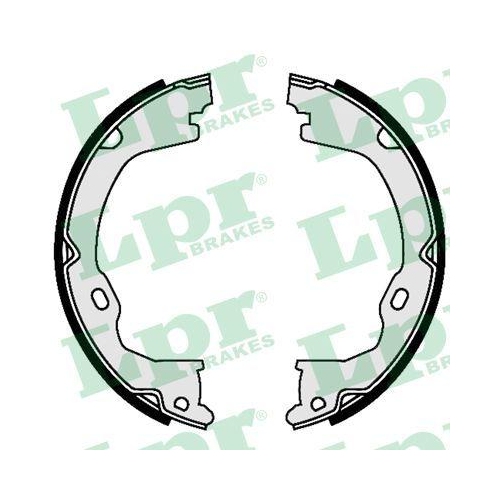 LPR Bremsbackensatz, Feststellbremse