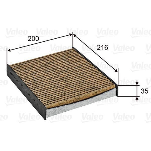 VALEO Filter, Innenraumluft VALEO PROTECT MAX 701026