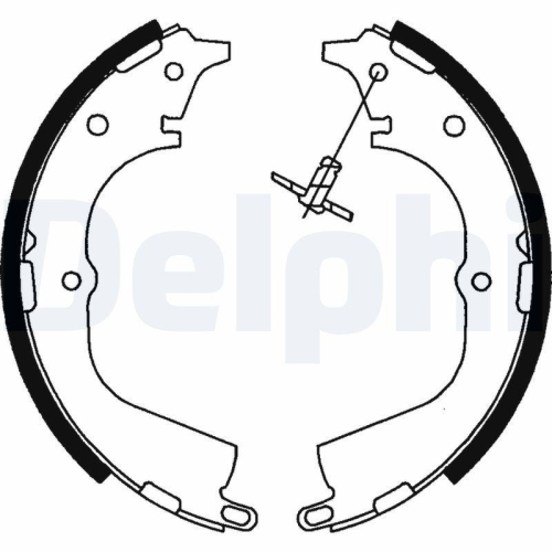 DELPHI Bremsbackensatz LS1744