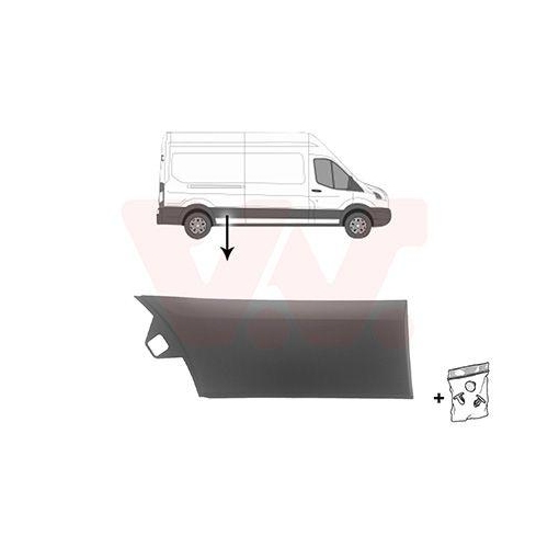 VAN WEZEL Zier-/Schutzleiste, Seitenwand 1991420