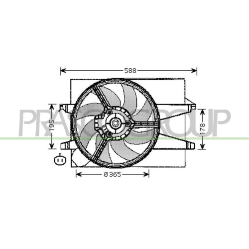 PRASCO L&uuml;fter, Motork&uuml;hlung PrascoSelection FD340F002
