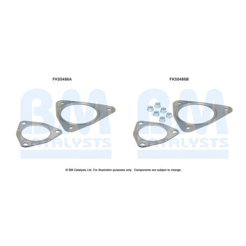 BM Catalysts Montagesatz, Abgasrohr FK50486