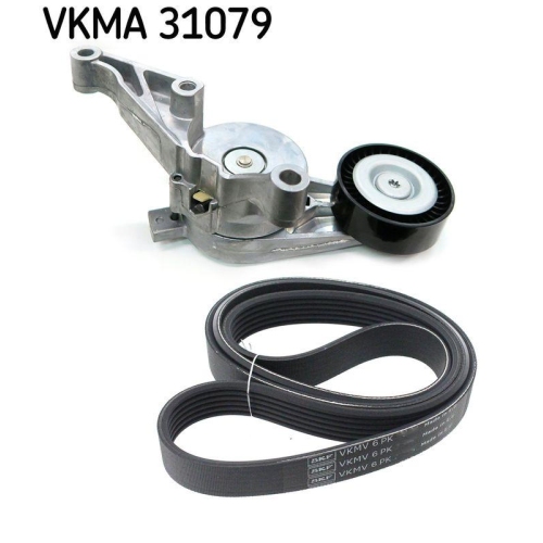 SKF Keilrippenriemensatz VKMA 31079