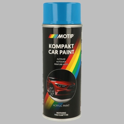 Spr&uuml;hfarbe Autolack Kompakt Spray Kompakt 45100 blau hochgl&auml;nzend 400ml MOTIP