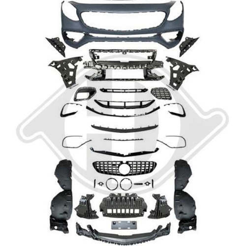 DIEDERICHS Stoßfänger HD Tuning 1648250