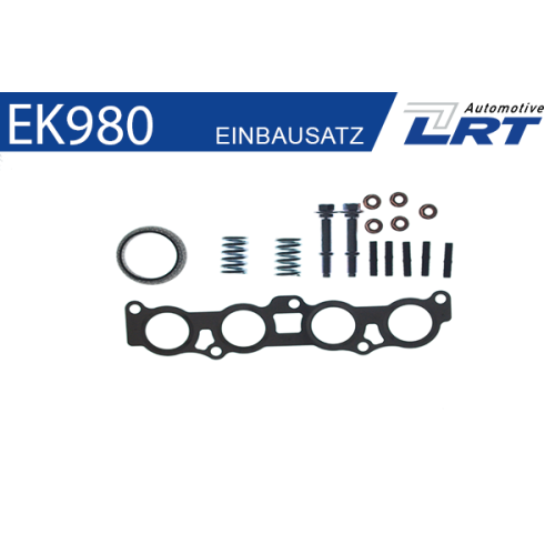 LRT Montagesatz, Abgaskr&uuml;mmer EK980