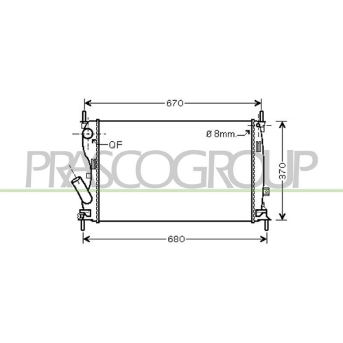 PRASCO K&uuml;hler, Motork&uuml;hlung PrascoSelection FD340R005
