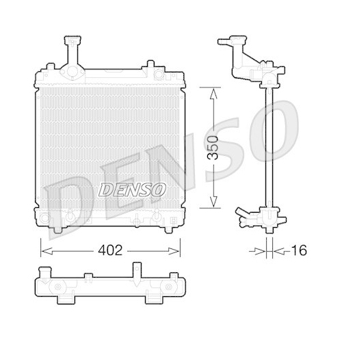 DENSO K&uuml;hler, Motork&uuml;hlung DRM47027