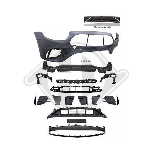 DIEDERICHS Stoßfänger HD Tuning 1618750