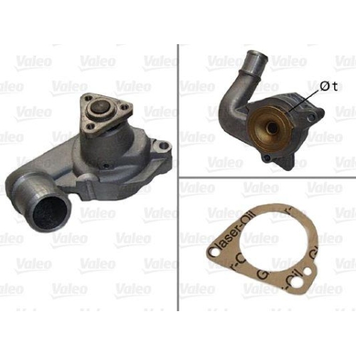 VALEO Wasserpumpe, Motorkühlung