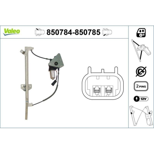 VALEO Fensterheber 850784