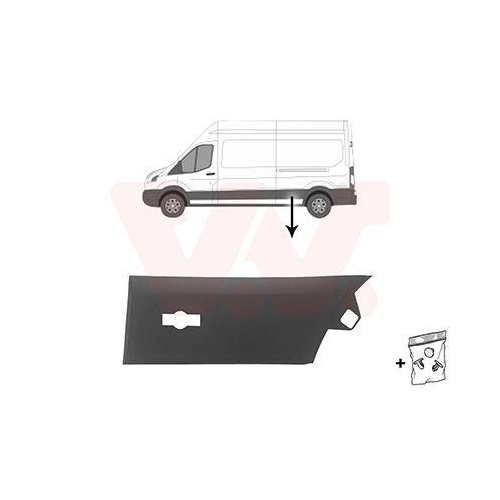 VAN WEZEL Zier-/Schutzleiste, Seitenwand 1991427