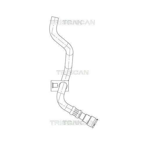 TRISCAN Hydraulikschlauch, Lenkung 8516 11021