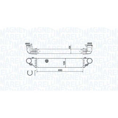 MAGNETI MARELLI Ladeluftk&uuml;hler 351319204640