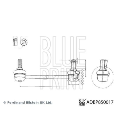 BLUE PRINT Stange/Strebe, Stabilisator ADBP850017