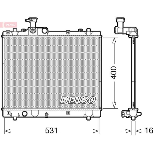 DENSO K&uuml;hler, Motork&uuml;hlung DRM47034