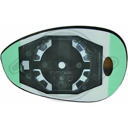 DIEDERICHS Spiegelglas, Au&szlig;enspiegel 3405127