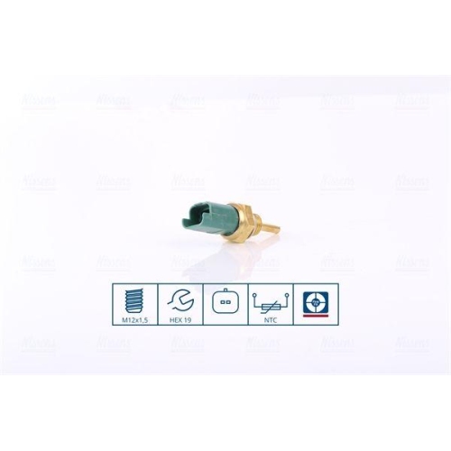 NISSENS Sensor, K&uuml;hlmitteltemperatur ** FIRST FIT ** 207004