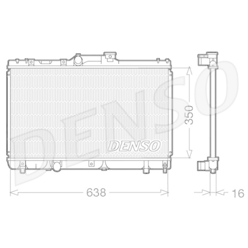 DENSO K&uuml;hler, Motork&uuml;hlung DRM50013