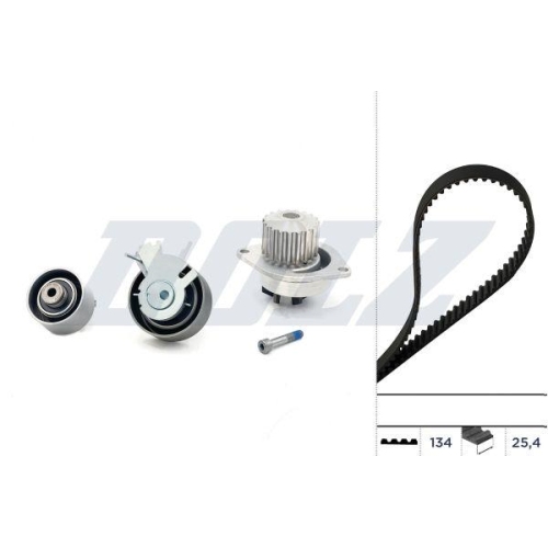 DOLZ Wasserpumpe + Zahnriemensatz KD042