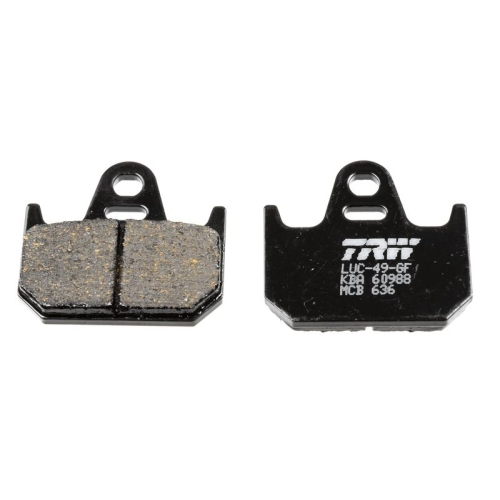 TRW Bremsbelagsatz, Scheibenbremse Organic Allround MCB636