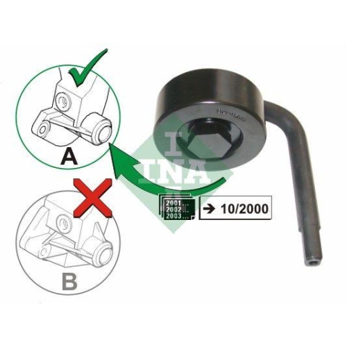Schaeffler INA Spannrolle, Keilrippenriemen 531 0789 10