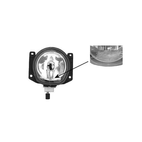 VAN WEZEL Nebelscheinwerfer 0159999